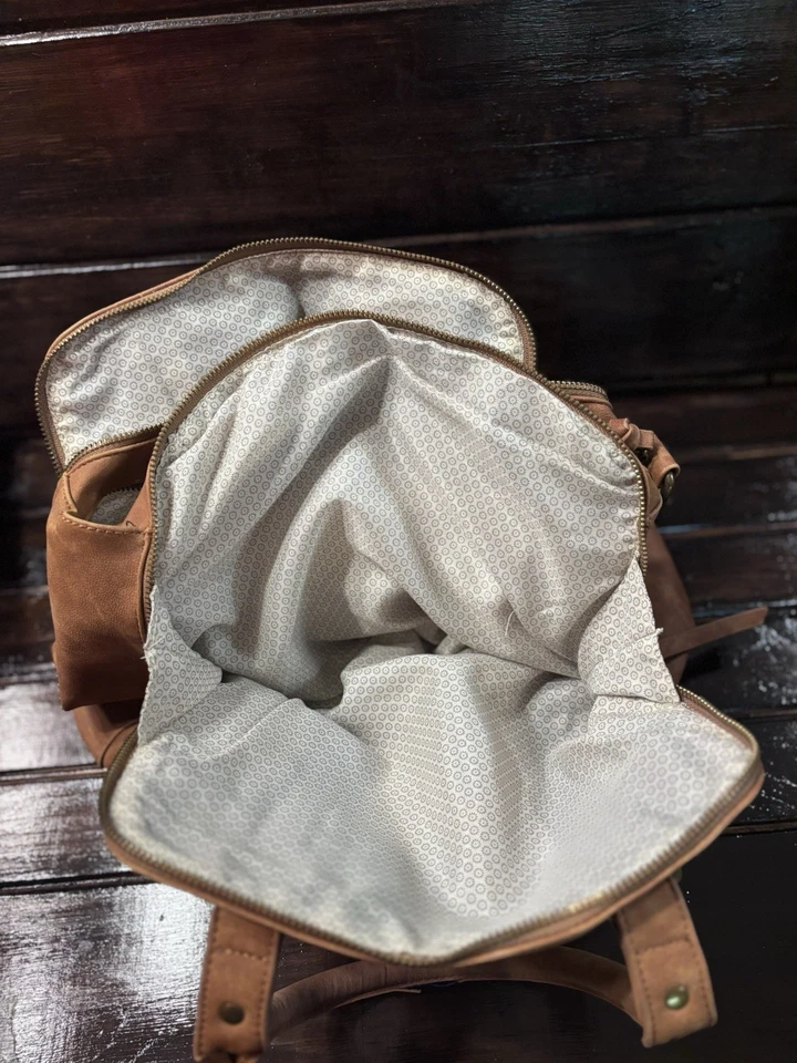 Alter'd state large boho faux leather Handbag Purse Soft - Image 4 of 4