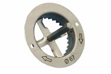 METALL Styroporfräse Fräse Mineralwolle für Dämmstoffdübel Rondelle Ø67mm