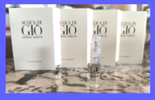 Giorgio Armani ACQUA DI GIO Parfum Men's Cologne SAMPLE Sprays 4 x .04oz Set