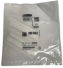 10 each Phoenix Contact 1052015:0001 Preprinted Terminal Marker Strips 1-10