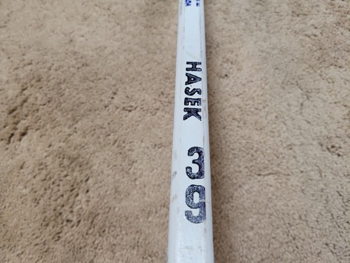 DOMINIK HASEK Early to Mid 90's Signed Buffalo Sabres Game Used Hockey Stick COA - Picture 5 of 6
