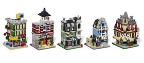 New Lego 10230 MINI MODULAR CITY Cafe Corner Green Grocer Emporium Fire Brigade&nbsp;