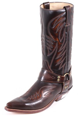 2 Westernstiefel Bikerstiefel Line Dance Catalan Style Texas Leder Buffalo 38