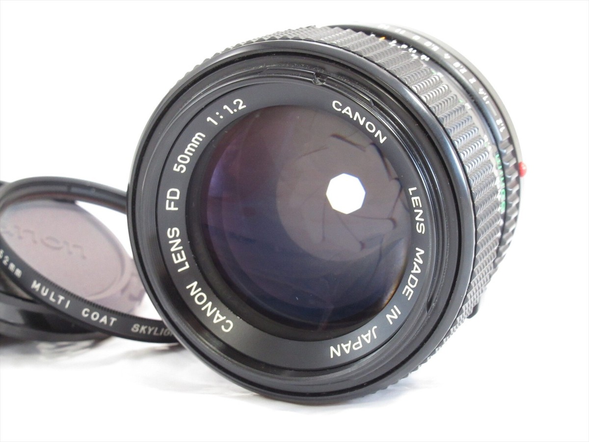 EXC+++++!!】Canon New FD 50mm f/1.2 Standard NFD Lens w