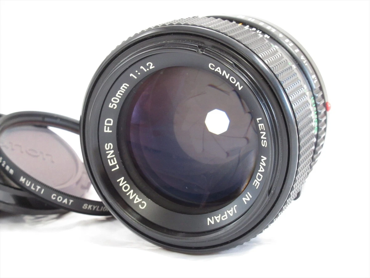 Canon FD f/1.2 Camera Lenses 50mm Focal for sale | eBay