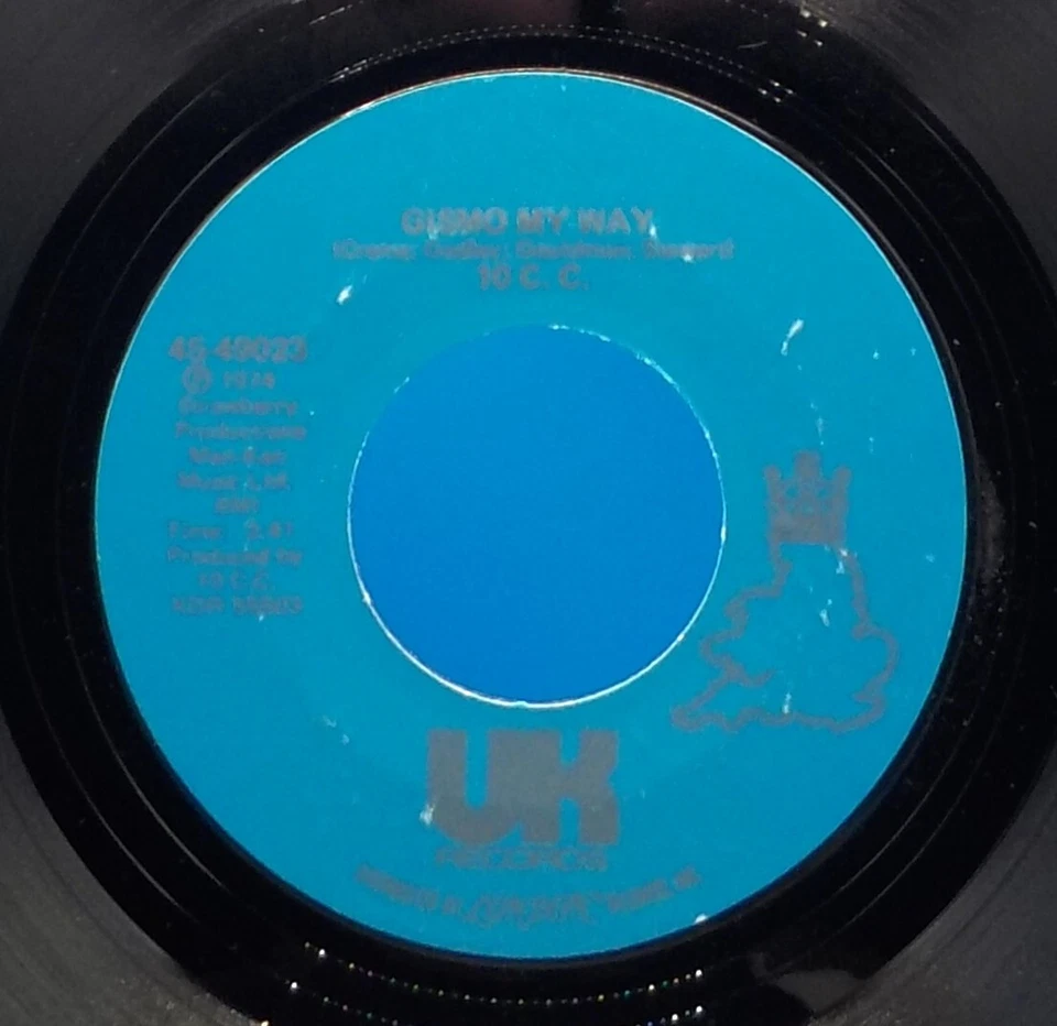 10CC 45 The Wall Street Shuffle / Gismo My Way NM F4 Foto 2 de 2