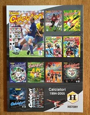 CARTOLINA PANINI HISTORY CALCIATORI 1994-2005 COPERTINE ALBUM