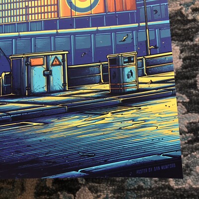 Eddie Vedder London Wembley Stadium poster 2019 Dan Mumford Pearl