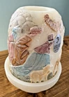 Vtg Fenton Fairy Light Birth of a Savior LE 426/1500 Handpainted G. McCormick