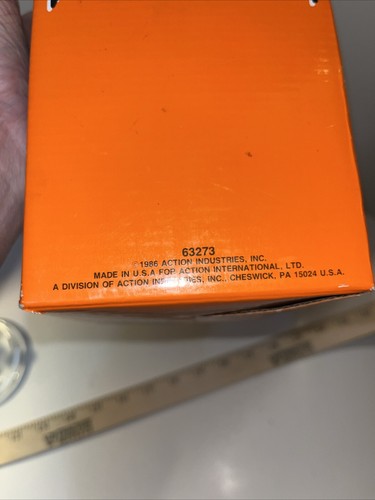 Vintage 1986 Action Industries Halloween Candy Jar Ghost Trick-or-Treat W/ Box - Picture 9 of 9