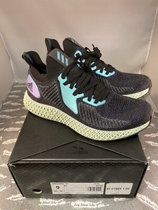Adidas Alphaedge F4D Black Space Race Lifestyle FV6106 Men's 9 FREE  SHIPPING | eBay