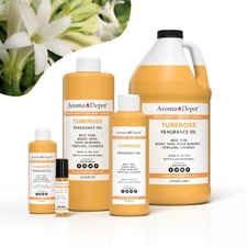 Tuberose Fragrance Oil for Body, Candles, Soap, Lotion, Diffusers & Warmers