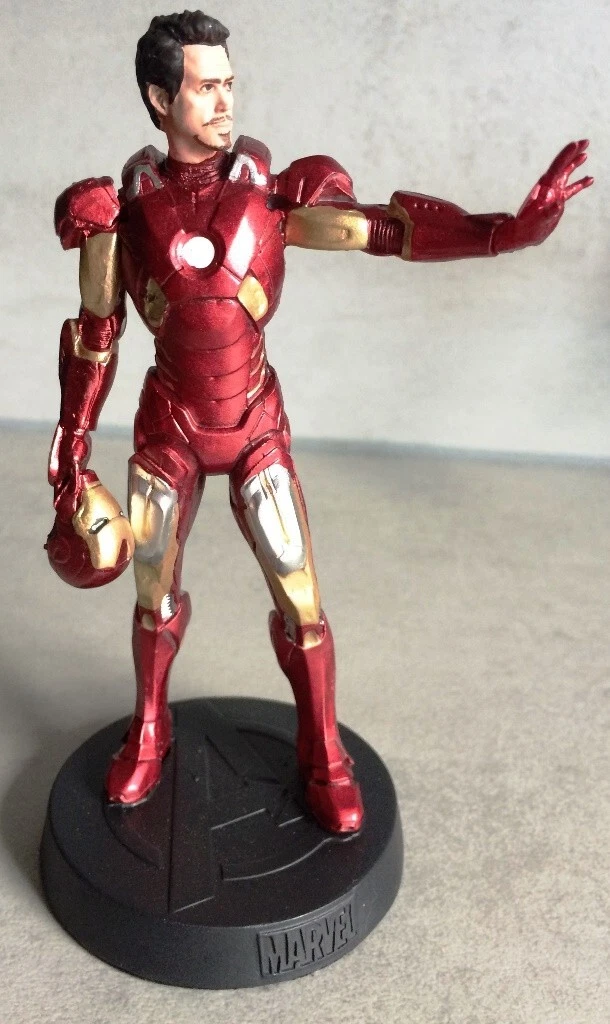 Marvel Movie Collection #1 Iron Man Figurine Eaglemoss English Magazine  Boxed