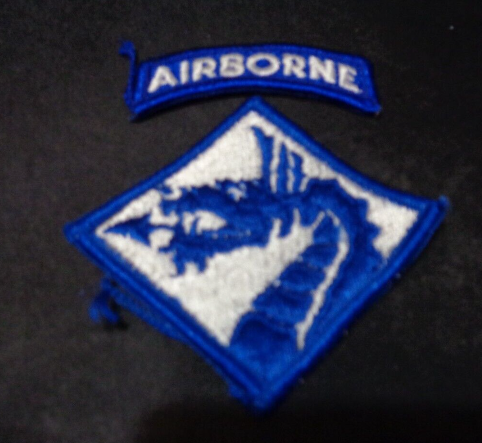 U.S. Army 18th Airborne Shadow Sky Dragons Embroidered Baseball Cap - Adjustable Hat