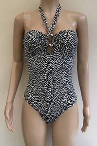 black and gold swimming costume
