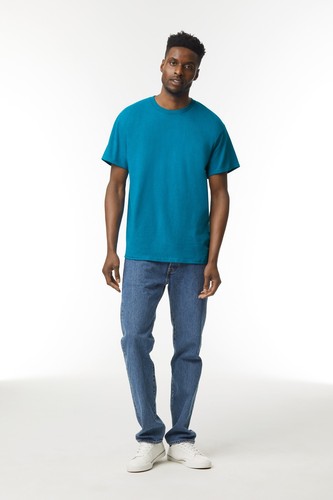 Gildan Camiseta Pesada 5000 - Unisex Manga Corta Informal Algodón Camiseta - Imagen 5 de 26
