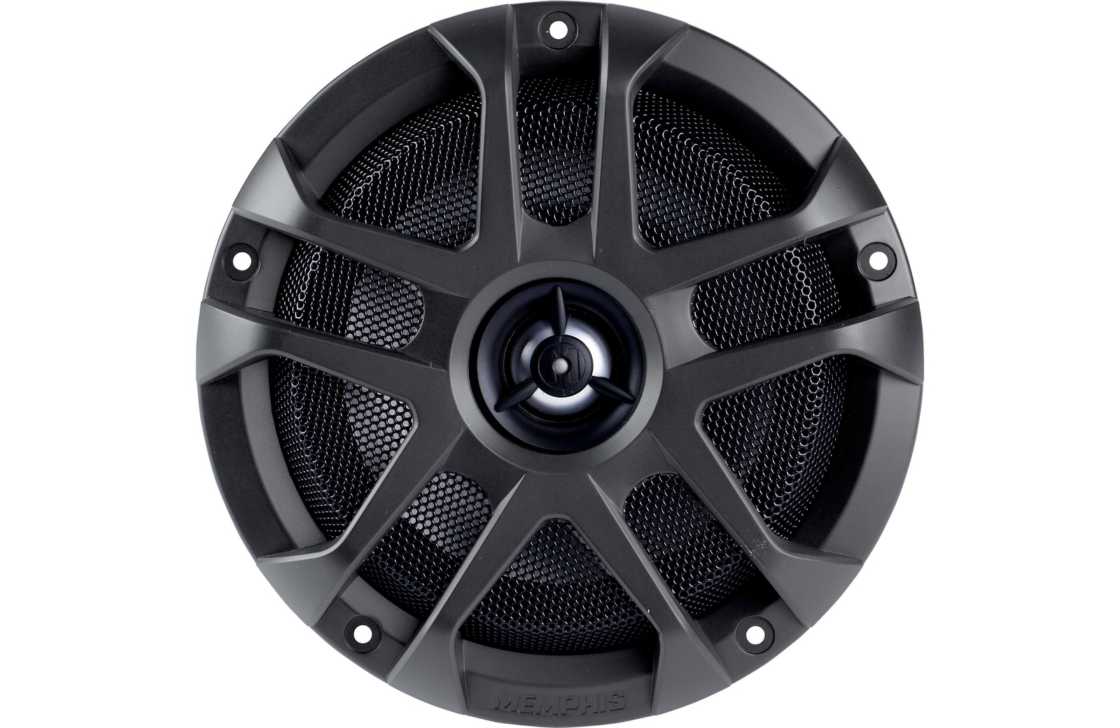 Memphis 6.5" Coaxial ATV UTV Marine Speakers with LED Lights - Pair