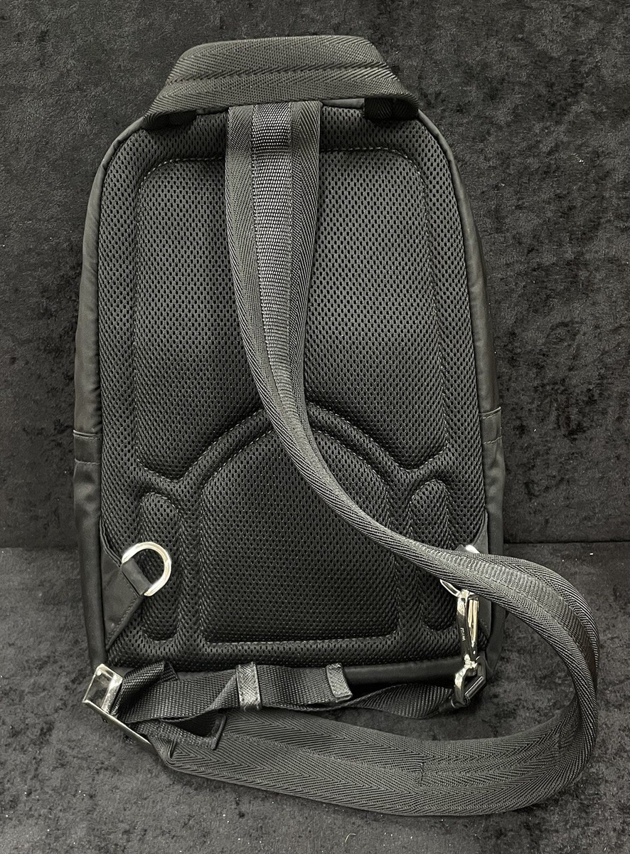 【未使用】希少 PRADA TESSUTO MONTAGNA NERO 2way PRADA Backpack Tessuto Nylon Montagna Sling Black Mini | eBay