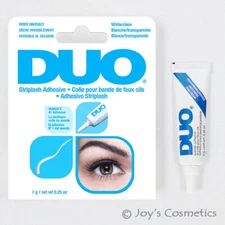 1 DUO Striplash Adhesive Waterproof Eyelash glue "DUO568034 - White / Clear 7g"