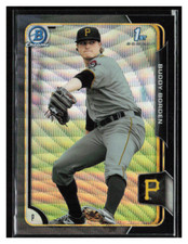 2015 Bowman Chrome Asia Black Wave Ref #BCP63 Buddy Borden
