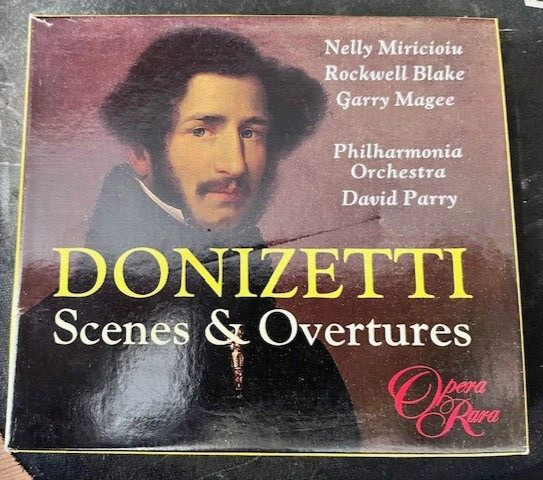 Donizetta: Scenes and Overtures (Parry, Philharmonia Orchestra) Opera Rara CD