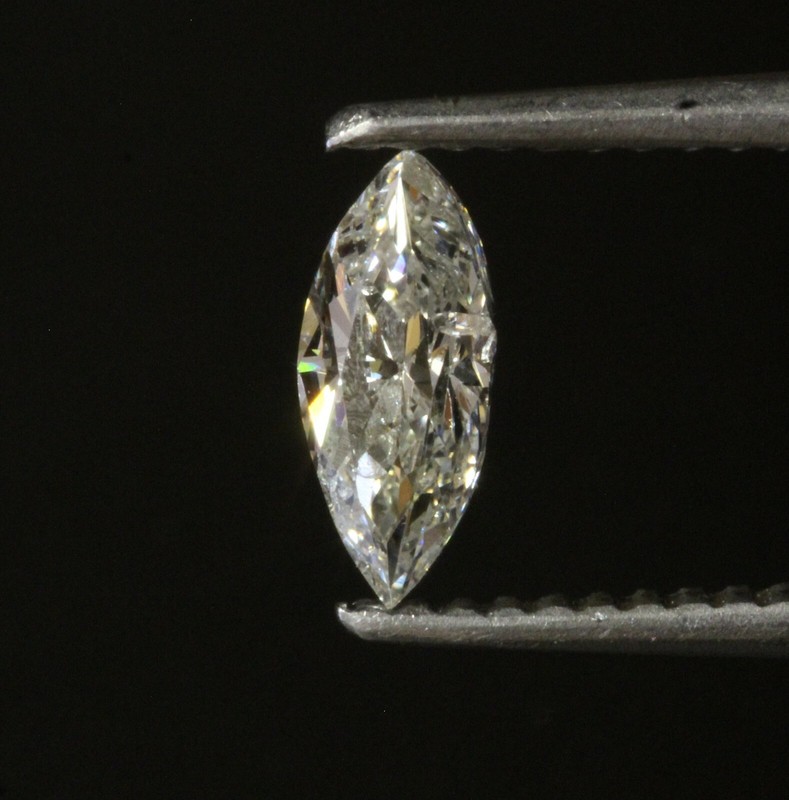 .50ct marquise Natural fancy cut loose diamond EGL Certified SI3 H 
