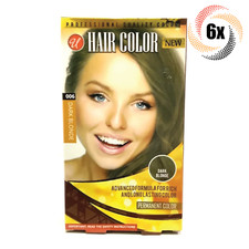 6x Packs Universal Dark Blonde Quality Permanent Color Hair Dye Formula  006