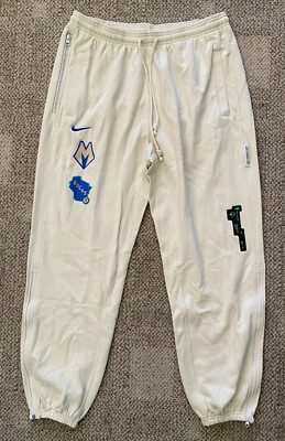 Nike Sweatpants Jogger Pants City Edition NBA Milwaukee Bucks FB4487 Men's Large