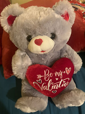 Way to Celebrate! Valentine's Day 15in Sweetheart Teddy Bear 2023, Brown 