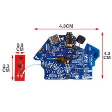Genuine Sony WH-CH710N Headphones Left Side Main Board HDX-2947 EPP WH-CH710N