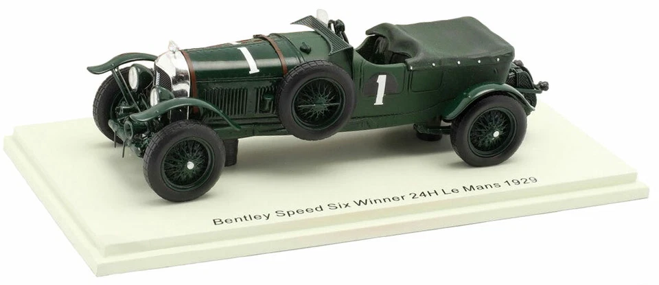 Spark 43LM29 Bentley Speed Six Winner Le Mans 1929 - Barnato/Birkin 1/43 Scale - Image 4 of 4