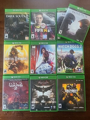 Xbox One Game Collection Kskcft Xbox One Games Play On 360