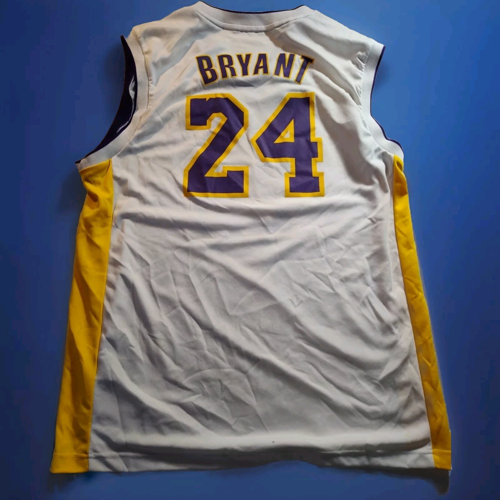 Kobe Bryant NBA Lakers Screen Print Jersey 24 XXL Polyester  