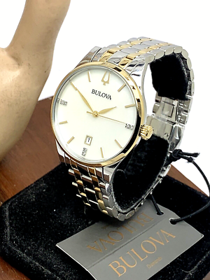 Bulova Women's Watch 98P201 Quartz Diamond Mother of Pearl Bulova Women's Watch 98P201 Quartz Diamond Mother of Pearl