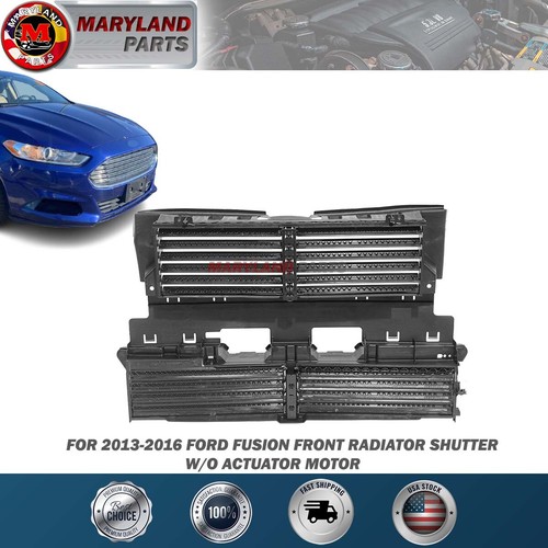For 2013-2016 Ford Fusion Front Radiator Shutter W/o actuator motor | eBay