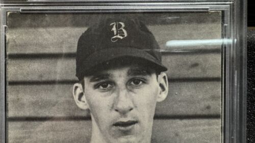 1974 TCMA WARREN SPAHN #20 PSA GRADED AUTH AUTO~Signed Outside Box Across Jersey - Picture 3 of 7