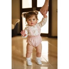 66CM Already Painted Finished Doll Reborn Toddler Pippa Huge Baby Puppe Gifts