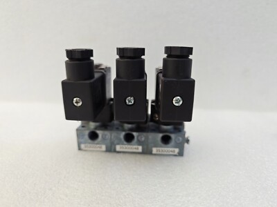 ASCO 43004419 3 Solenoid Ventile Mit Manifold 115-120VAC