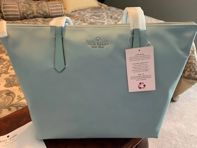 Kate Spade Kitt Large Tote, Crystal Blue - Handbags & Purses