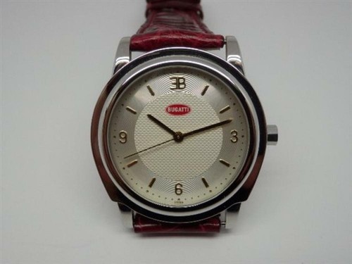 Reloj Bugatti Hombre STRASBOURG MecÃ¡nico AnalÃ³gico Solo tiempo Acero |  eBay