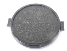 Used 49mm Lens Front Cap Black snap-on type made in Taiwan plastic