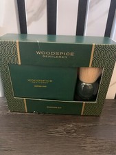 Marks & Spencer Woodspice Shaving Kit Soap and Brush 100g BNIB 