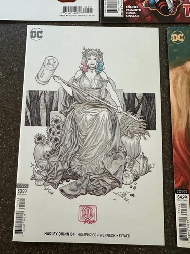 Lote de 5 cómics Harley Quinn DC Comics Cho - Imagen 5 de 6