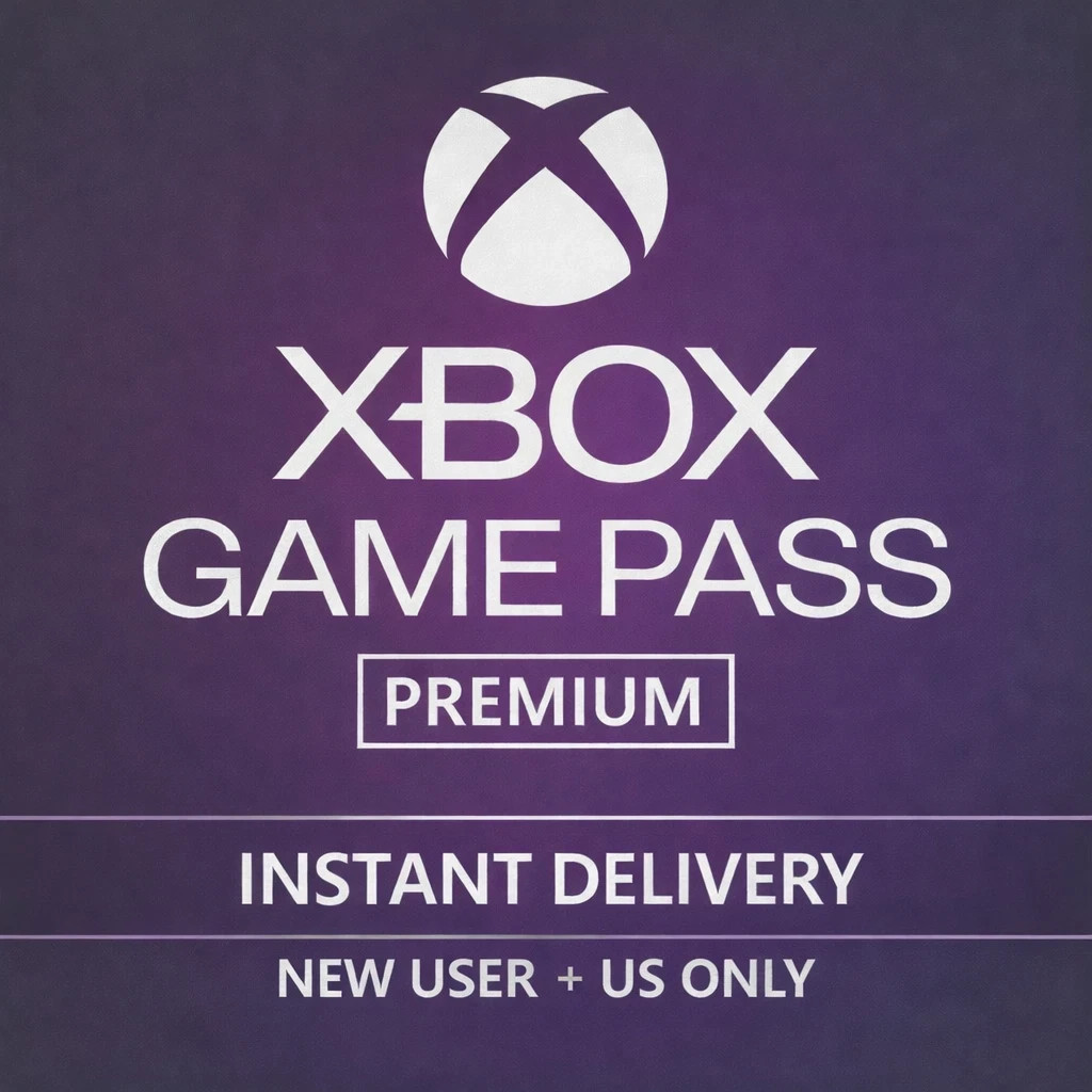 Xbox Game Pass Premium 1 Month New Members Only (US)–Fast Instant Email Delivery