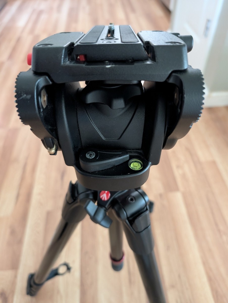 Manfrotto 755XB Tripod & 501HDV Head | eBay