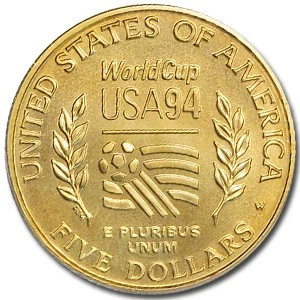 1994-W Gold $5 Commem World Cup MS-70 PCGS - Image 3 of 3