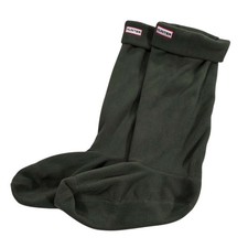 Hunter Fleece Boot Socks Liner Thermal Green UK 6-8 EU 39-42 US ML Outdoors