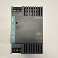 Siemens SITOP PSU100C 6EP1332-5BA20 Power Supply Unit DC 24V 3.7A 88W