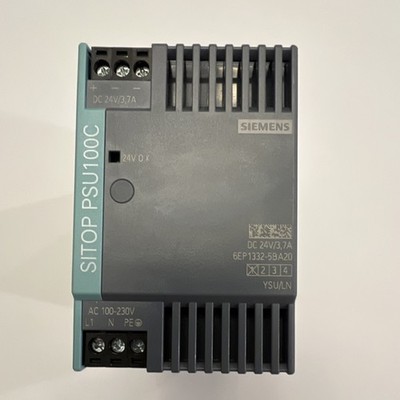 Siemens SITOP PSU100C 6EP1332-5BA20 Power Supply Unit DC 24V 3.7A 88W