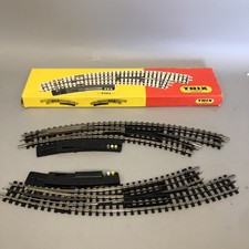 Trix Express H0 53 4343 00 Bogenweiche Weichenpaar R401,7mm 2 teilig | OVP #7